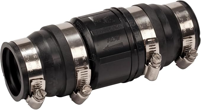 Red Lion SCV114, 1-14" and 1-1/2" ABS Sump Pump Check Valve by RedLion