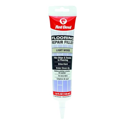 Red Devil 056020 Flooring Repair Filler, 5 oz., Light Wood, 1 Pack by RedDevil