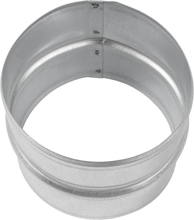 Vent Systems 5'' Inch Galvanized Steel Duct Connector - Image 7