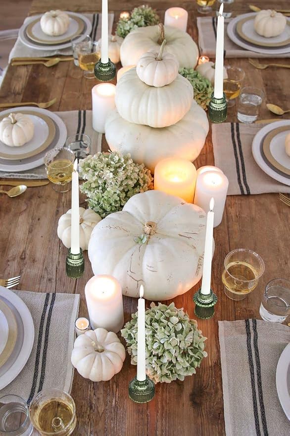Vixdonos Taper Glass Candlestick Holders Tealight Candle Holders - Image 5