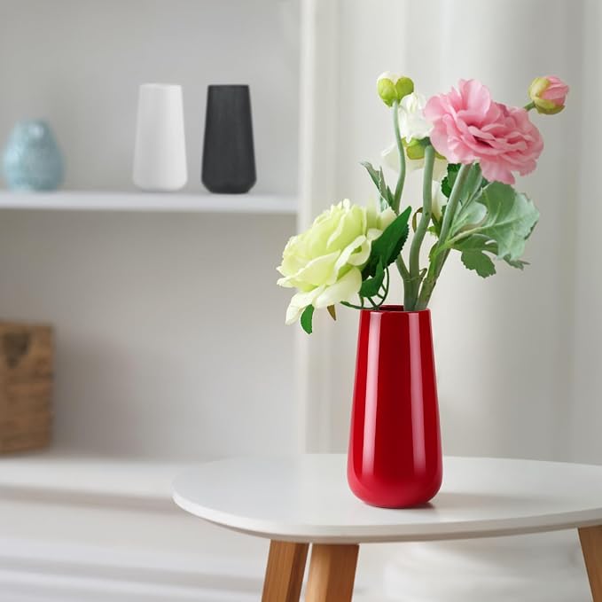 Ceramic Vase, GUKJOB Small Cute Flower Vase - Image 5
