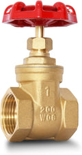 1" NPT Gate Valve, Heavy Duty, Female x Female Thread, DN25 | Manual Rotary by SYWUWV