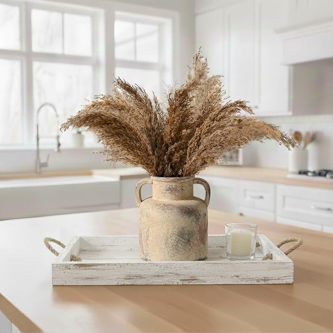 Emotionally Grounded Vase, Vaseking Ceramic Rustic Vase - Image 8