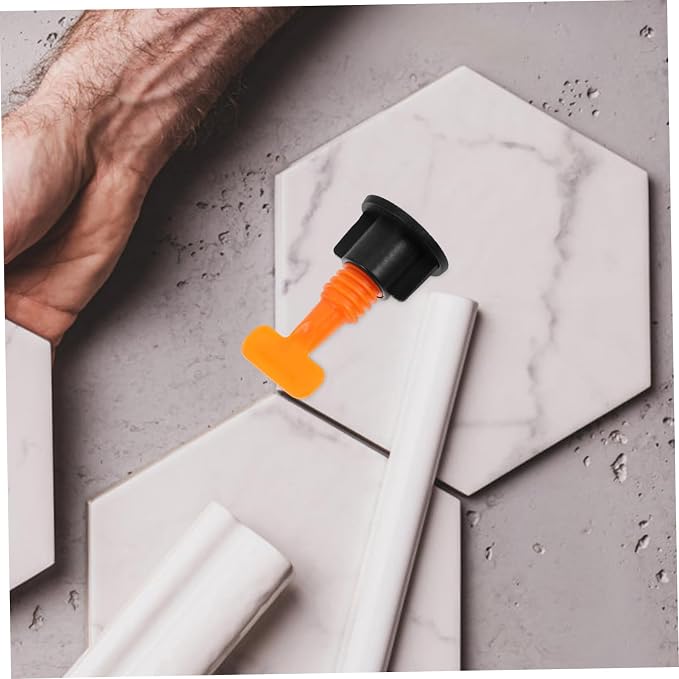 50 Sets Tile Leveler Tile Spacer Flooring Spacers Floor Leveling Tools Leveling - Image 5
