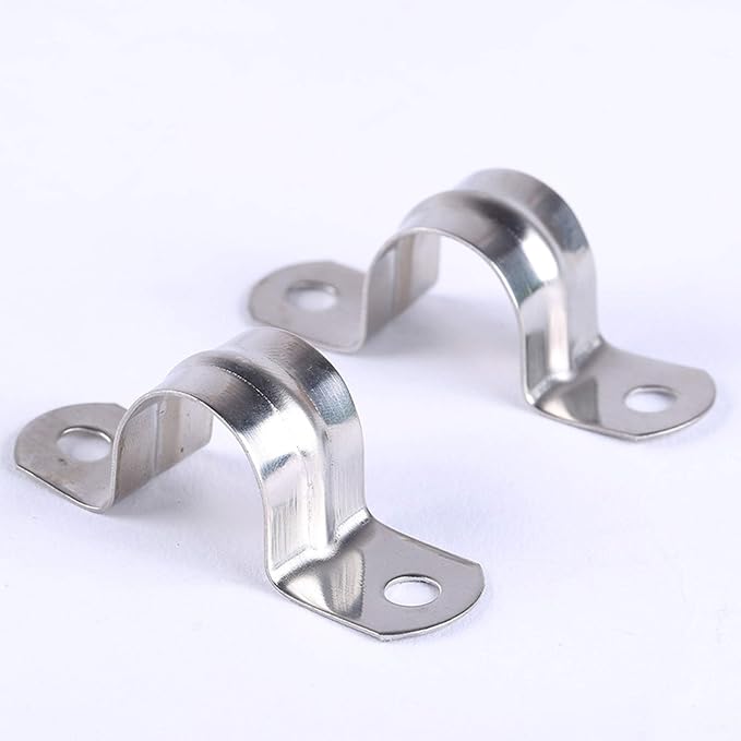 30 Pack M25 Stainless Steel Rigid Pipe Strap, Heavy Duty Pipe Fasten Holder - Image 5