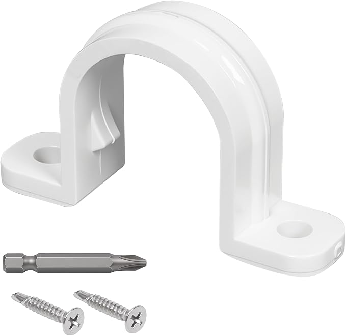 20 Set PVC conduit pipe strap clamps Φ20 MM by Unknown