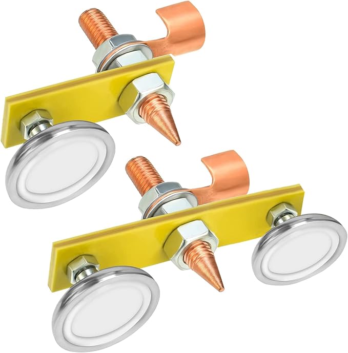 Upgrade Magnetic Welding Support Ground Clamp Tools, Double + Single Welding - Image 4