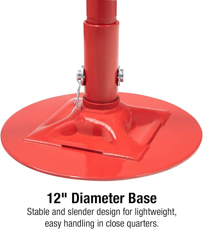 Sunex 6809A, Underhoist Support Stand, ¾ Ton Capacity, 12 Inch Diameter Base - Image 3