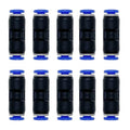 zjxed 1/8" OD x 1/8" OD Pneumatic quick Connector Push to Connect fittings by ROZESAZZ