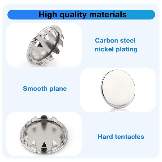 20PCS Seal Electrical Box Knockout in 2 Sizes, Removable Round Steel Instant - Image 4