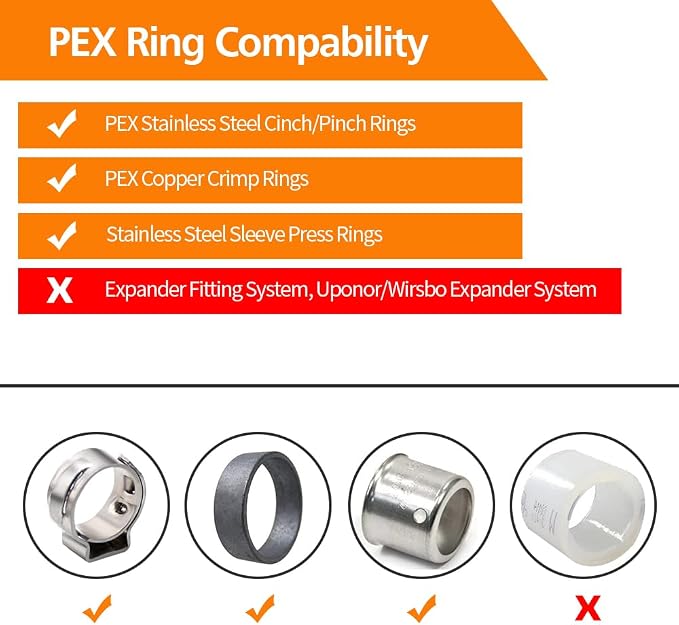 6 Pack 3/4" × 1/2" Brass PEX straight Coupling Fittings | - Image 6