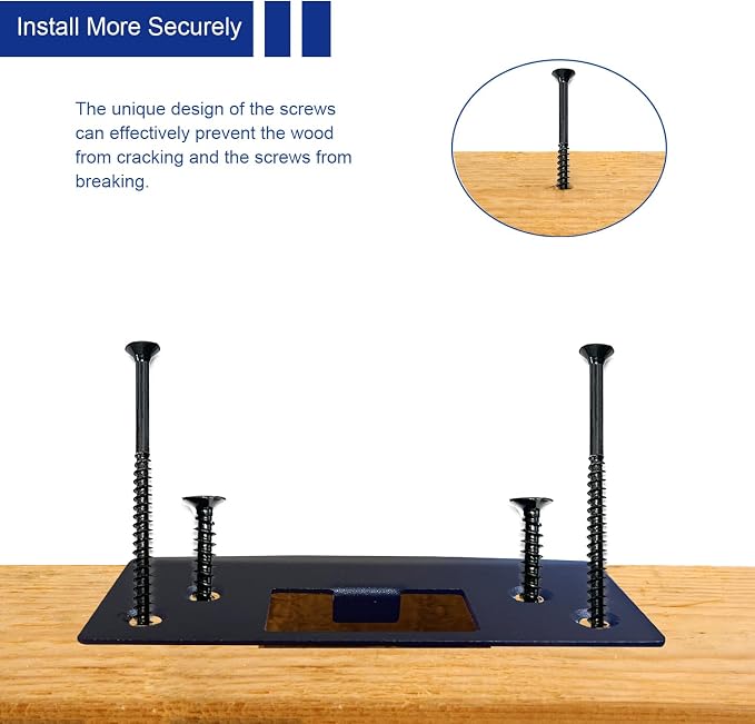Door Strike Plate, Reinforced Enlarged Striker Plate - Image 4