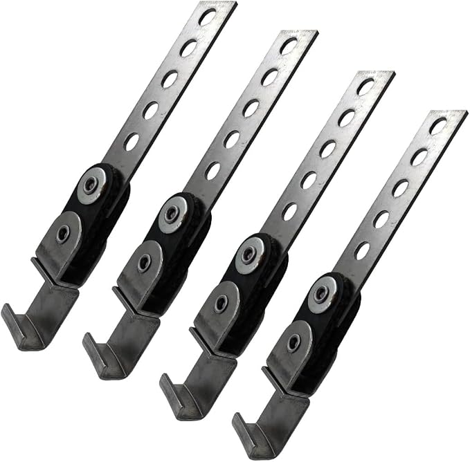 4 Pack Swivel Style Exhaust Hanger Bracket Heavy Duty Open End Hanger by HAOXAOON