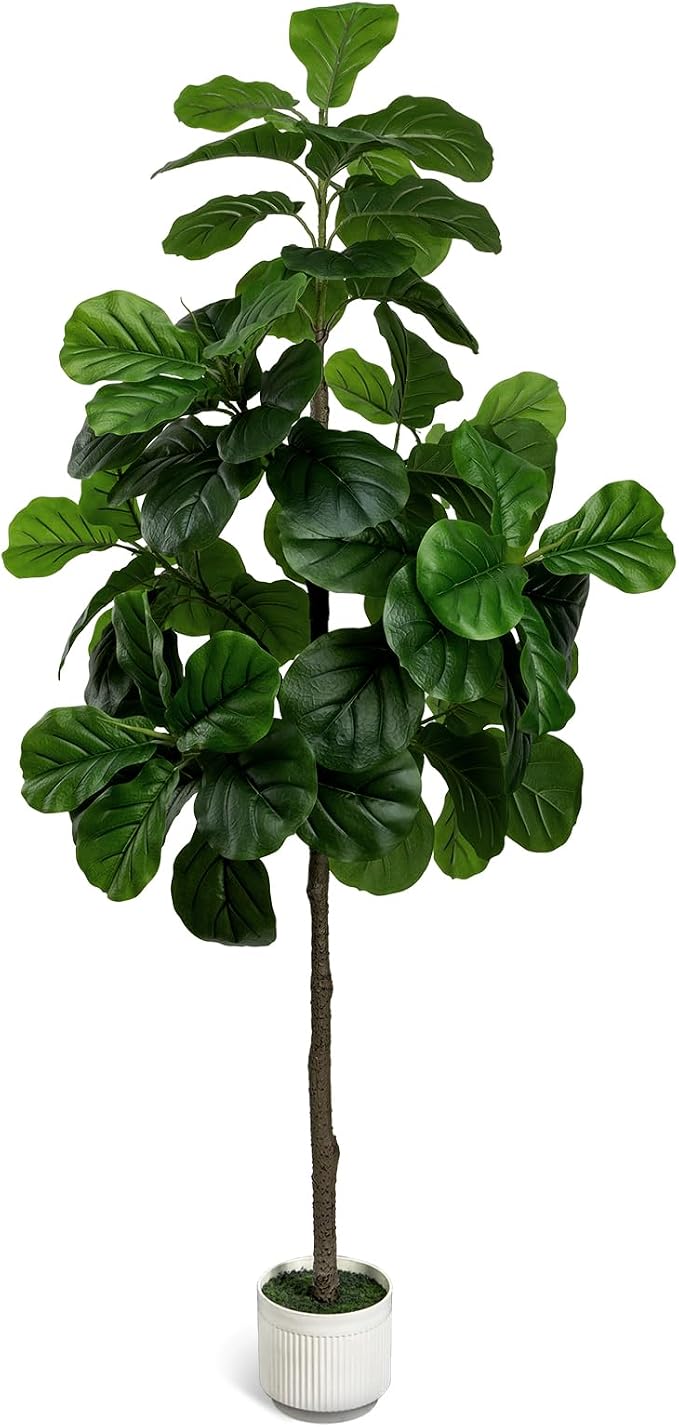 Artificial Fiddle Leaf Fig Tree 6FT by LuceAlberi