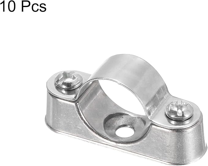 uxcell 10Pcs Pipe Support Pipe Bracket Clamp - Image 3