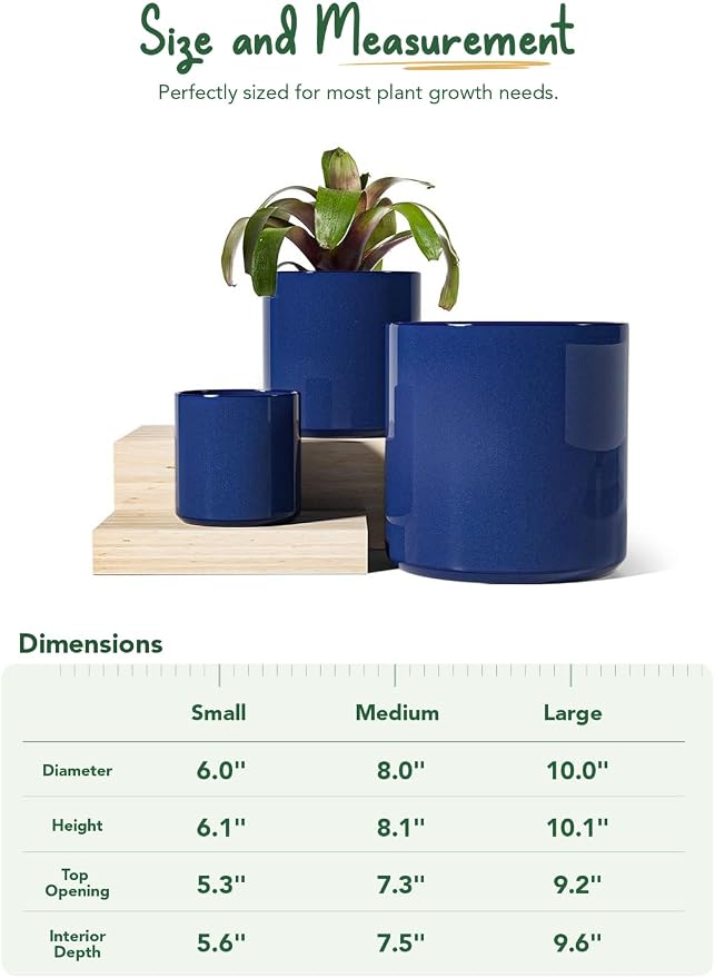 LE TAUCI 10+8+6 Inch Ceramic Pots - Image 6