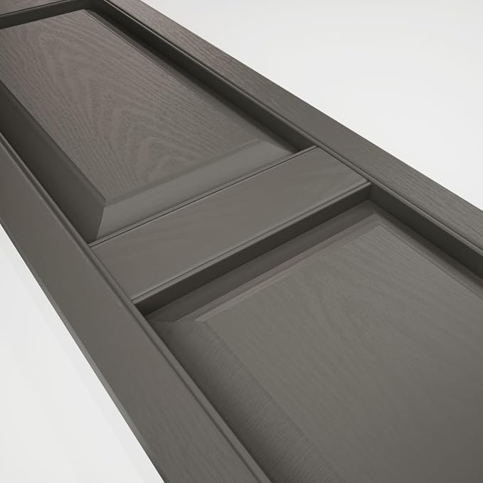 Builders Edge 12 in. W x 71 in. H Builders Edge, Standard Two Equal Panels - Image 7