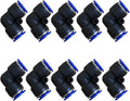 12mm Od Air Line Elbow Union, Push To Connect Air Fittings, Push Elbow Push Air by ROZESAZZ