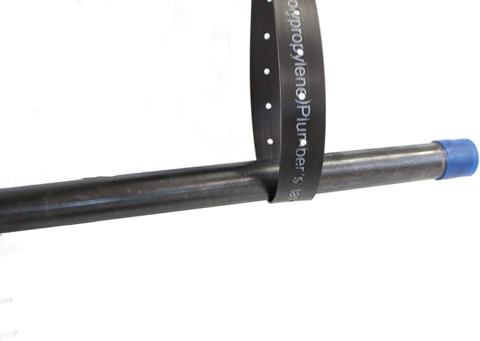 Inc 3/4" Plumbing Tape 100 Feet Plastic Hanger Strap Roll - Image 4