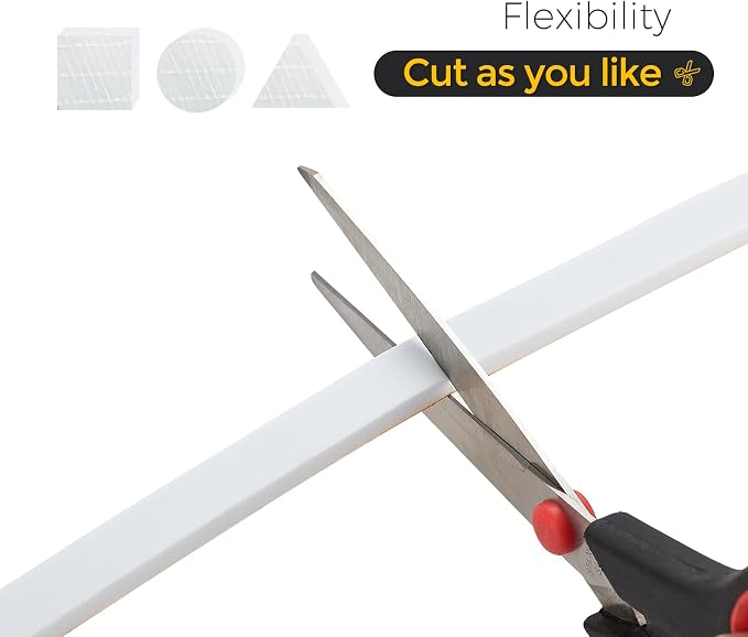 Ravinte Weather Stripping Door Seal, 3 x 1/8" Adhesive Foam Tape, 10 FT | - Image 4