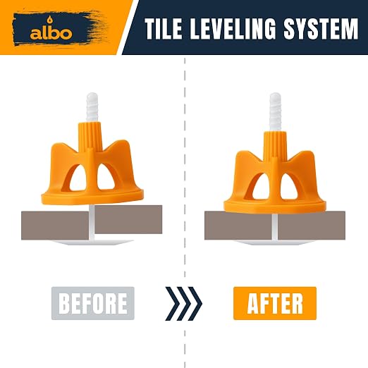 ALBO Tile Leveling System Base Plates 1/32" - Image 3