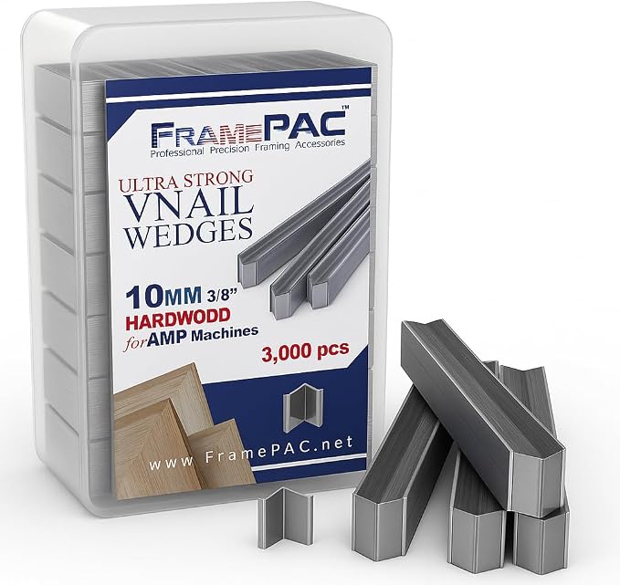 V Nails for Picture Frames Hardwood 10mm - by FramePac