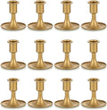 Candlestick Holders Taper Candle Holders, Romadedi Gold Candle Stick Candle by ROMADEDI