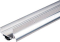 MD Building Aluminum U-Shape Under Door Seal, Commercial, 48in | Vinyl Insert by M-DBuildingProducts