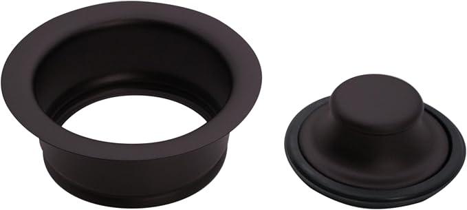 Westbrass A2089-12 4-1/4" Kitchen Sink Waste Disposal Drain Flange and Stopper - Image 3