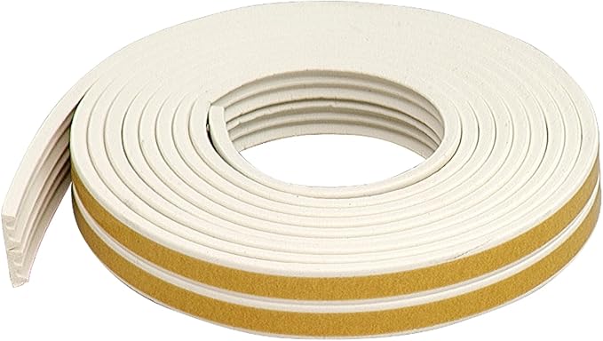 MD Building Rubber Window Seal for Extra-Small Gaps, 17ft | Self-Adhesive - Image 7