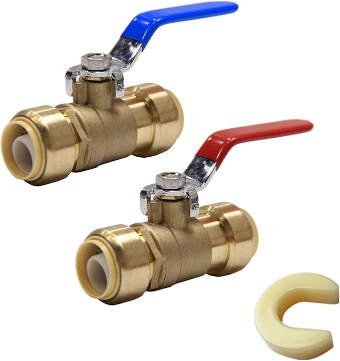 EFIELD 3/4 Inch Push-Fit Full Port Ball Valve by EFIELDPEXTUBING