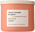 Bath & Body Works 3-Wick Candle, Sweet Orange & Agave Citrus Candle, Strong by BathBodyWorks