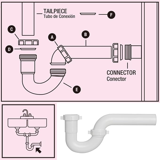 Yariwiz White P Trap 1 1/2 Inch - Image 7