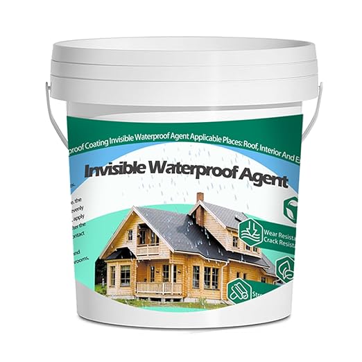3Kg/106Fl.oz Invisible Waterproof Agent Indoor&Outdoor Waterproof Coating Set - Image 9