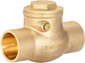 Eastman Brass Swing Check Valve, 1 Inch Copper Sweat, Brass Plumbing Fitting by Eastman