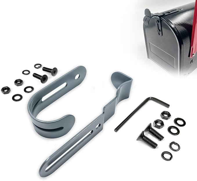 Thickened Mailbox Latch and Handle Kit, Mailbox Latch Replacement Kit, Secure by Unknown