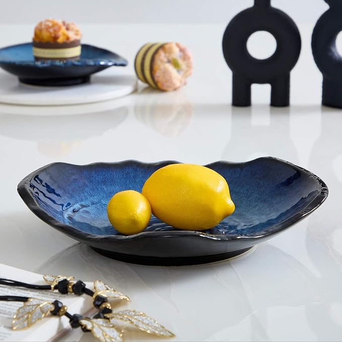 Large Ceramic Decorative Bowl, Modern Coffee Table Decor Dish, Entryway - Image 8