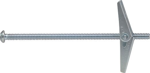 Hillman 8 Pcs Toggle Bolts | Round Head Machine Screw Anchors - Image 2