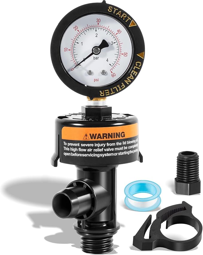 98209800 High Flow Manual Air Relief Valve by Sixcow