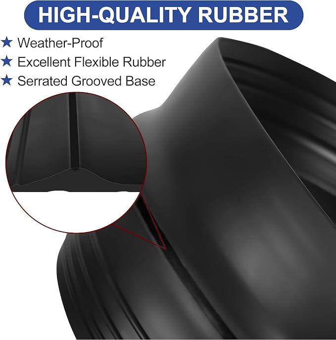 ToLanbbt 12Ft/3.7M Universal Garage Door Rubber Threshold Strip - Image 4