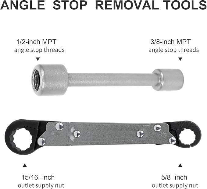 Holdly Angle Stop Wrench, Plumbing Tool - Image 3