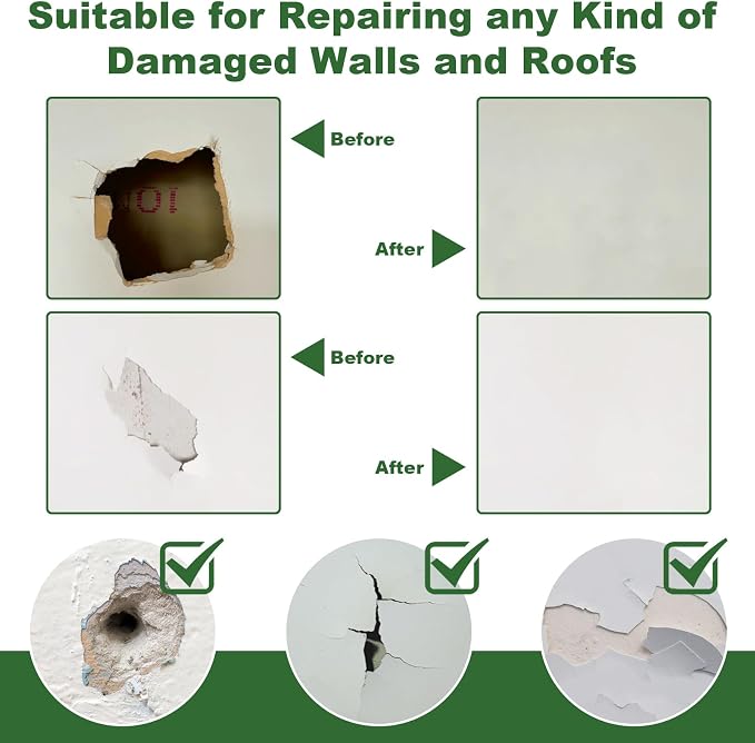 Drywall Repair Kit, Dry Wall Web Repair Patch Kits - Image 4