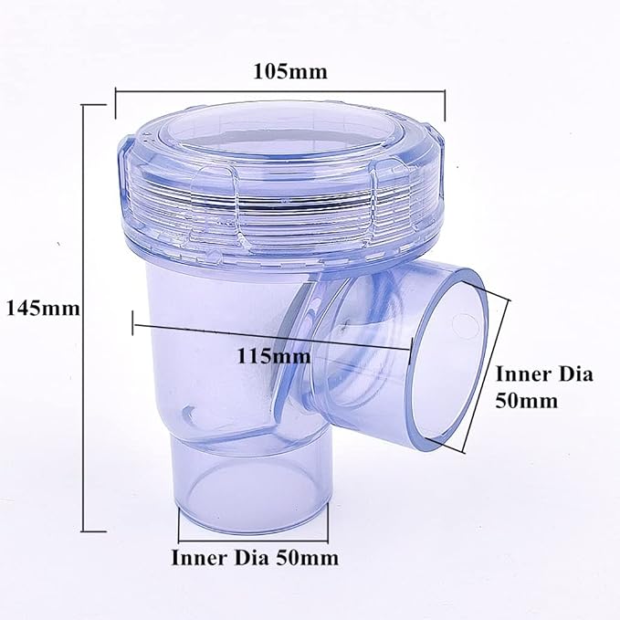PVC Check Valve, One Way Non Return Valve - Image 2