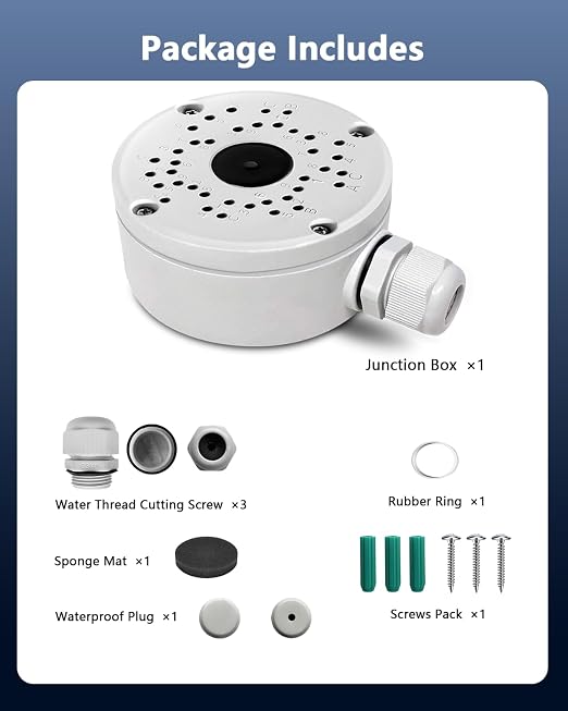 OOSSXX Universal Metal Aluminum Waterproof Junction Box Mount Bracket - Image 10