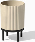 Veradek Demi Series Round Planter w/ Stand by VeradekOutdoor