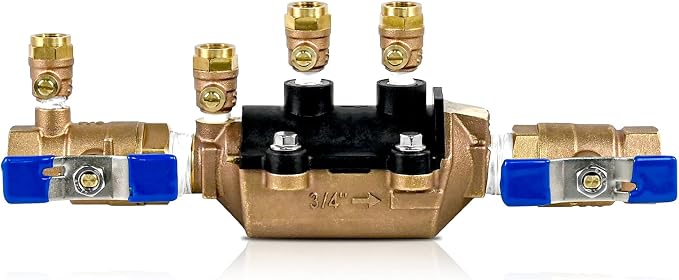 34-350 3/4" 350 Double Check Backflow Preventer, Back Flow Valve, Double Check by Unknown
