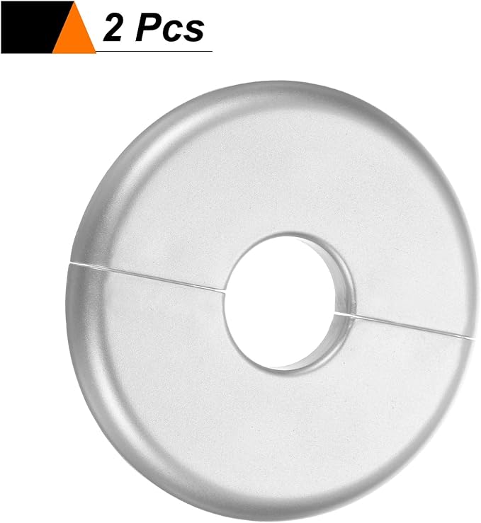 HARFINGTON 2pcs Wall Split Flange 22.5mm/0.9" Self-Adhesive Plumbing Cover - Image 3