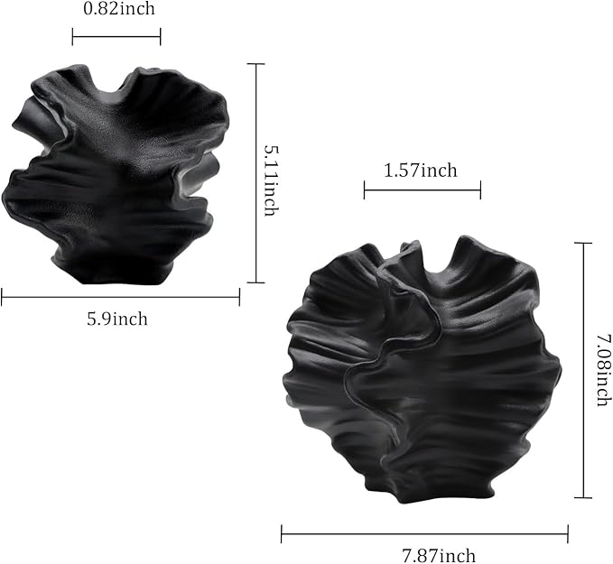 Ceramic Vase - Set of 2 for Home Decor, Living Room、 - Image 6
