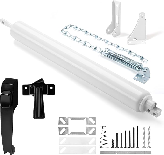 Screen and Storm Door Closer Kit, All in ONE, Closer by MaxxGeek