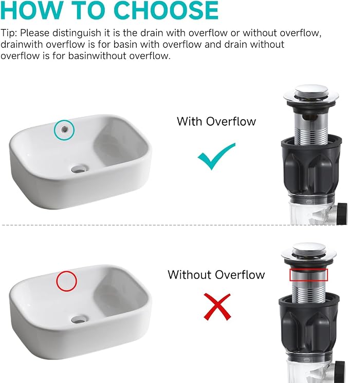 Flexible Sink Drain Pipe Kits, Adjustable Bathroom Sink P Trap - Image 3